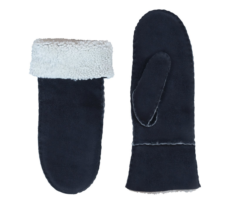 Kelstrup - Hand-sewn lammy ladies mittens in Portuguese sheepskin