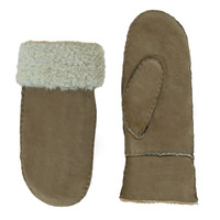 Kelstrup - Hand-sewn lammy ladies mittens in Portuguese sheepskin