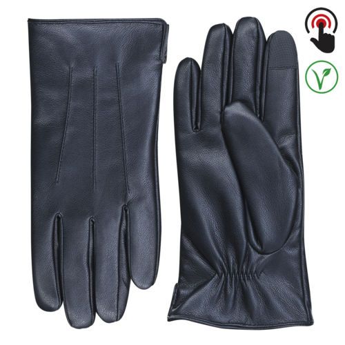 Vegan leather men's gloves