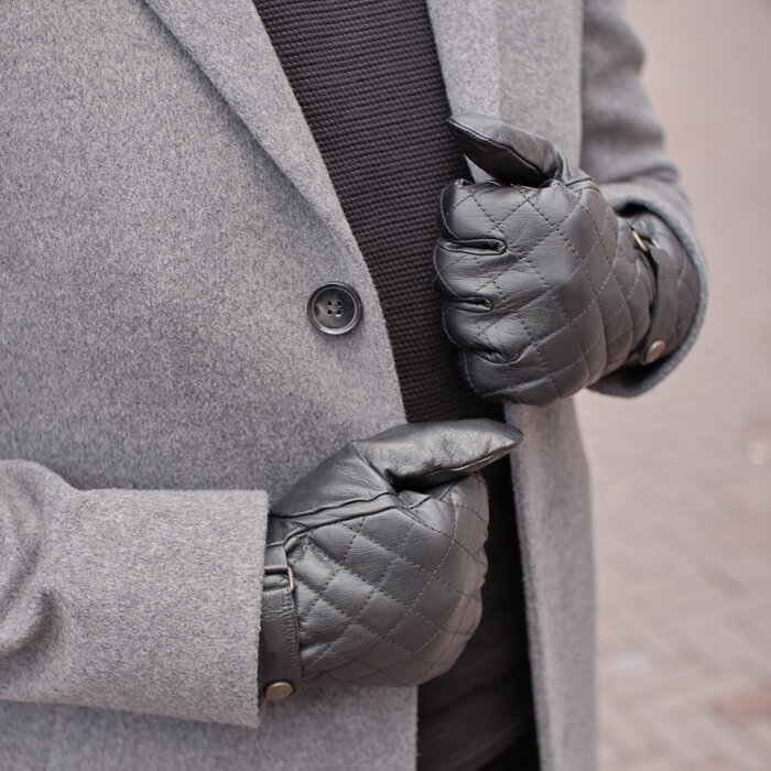 Leather Gloves Men