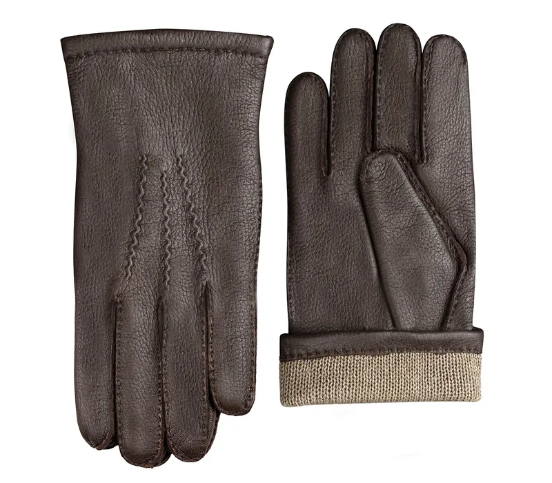 Bedale - Exclusive men's gloves made of Elk leather