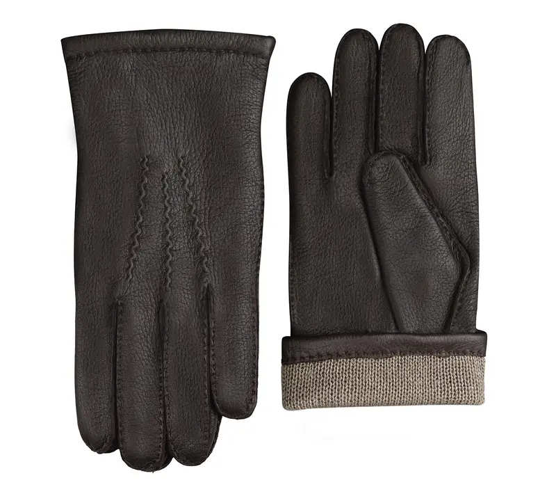 Bedale - Exclusive men's gloves made of Elk leather