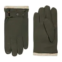 Leather men's gloves model Catania