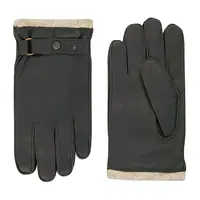 Leather men's gloves model Catania