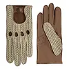 Laimböck Denver - Leather ladies driving gloves with chrochet upper hand