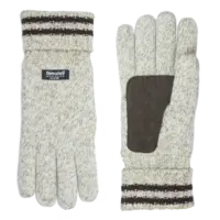 Keltic - Shetland Wolle Gestrickte Herren Handschuhe