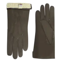 Larvik - Curly lammy men's gloves