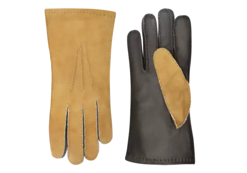 Classic Brown Driving Gloves - Handmade in Italy – Leather Gloves