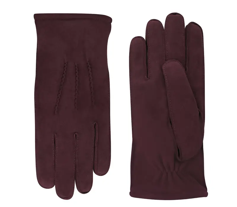 Uppsala - Suede lammy-look ladies gloves