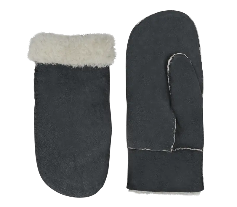 Valencia - Hand-sewn lammy men's mittens from mouton sheepskin