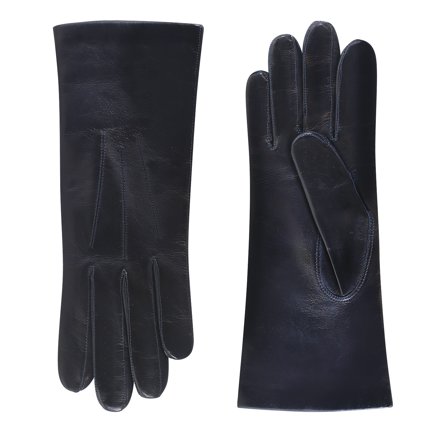 Klassieke geplooide lederen handschoenen vrouwen kleur echt lederen handschoenen vrouwen schapenvacht lederen winterhandschoenen vrouwen