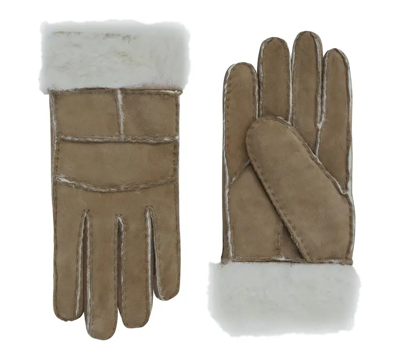 Ombo - Lammy patchwork ladies gloves