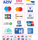 Stickers betaalmethoden