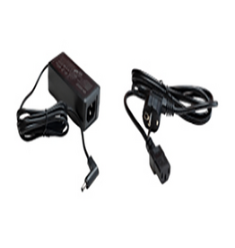 Stroomadapter & EU kabel voor functioneel laadstation Axium DX