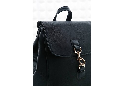 Small black backpack