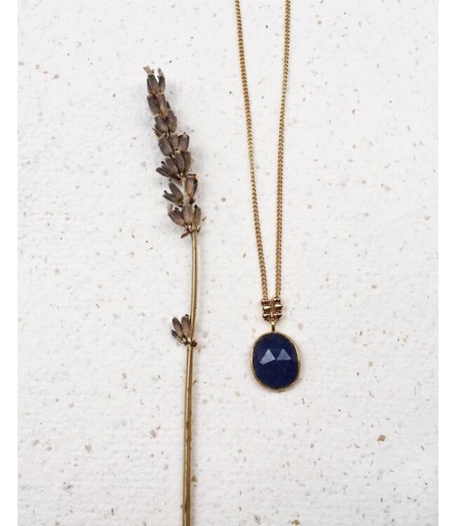 Essyello Big Dot Necklace (div. kleuren)