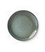 HKliving Dessert plate ceramic 70s moss