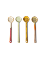 HKliving 70s ceramics: spoons M (set/4)