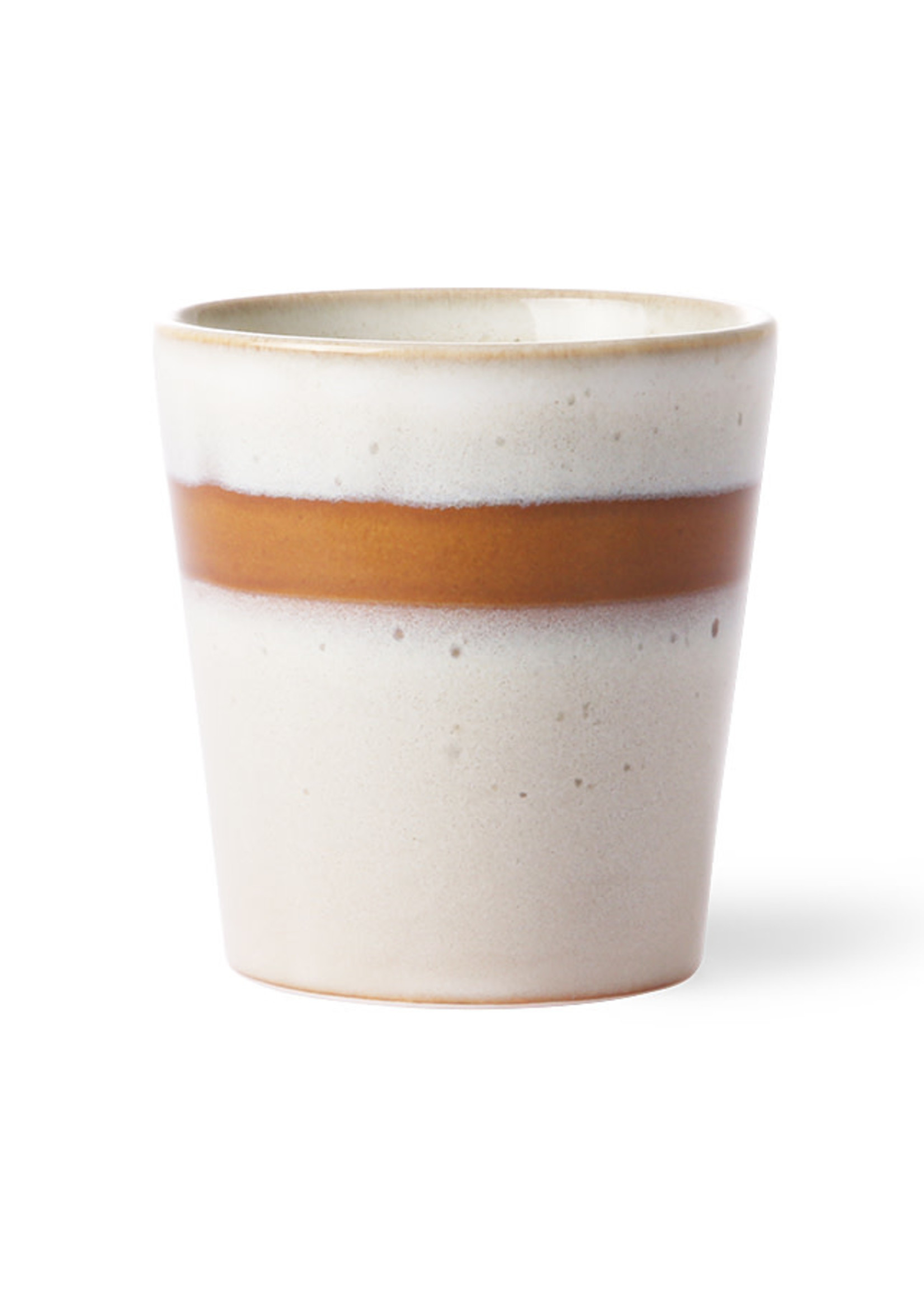 HKliving 70s ceramics coffee mug snow