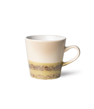 HKliving 70s ceramics americano mug metallic