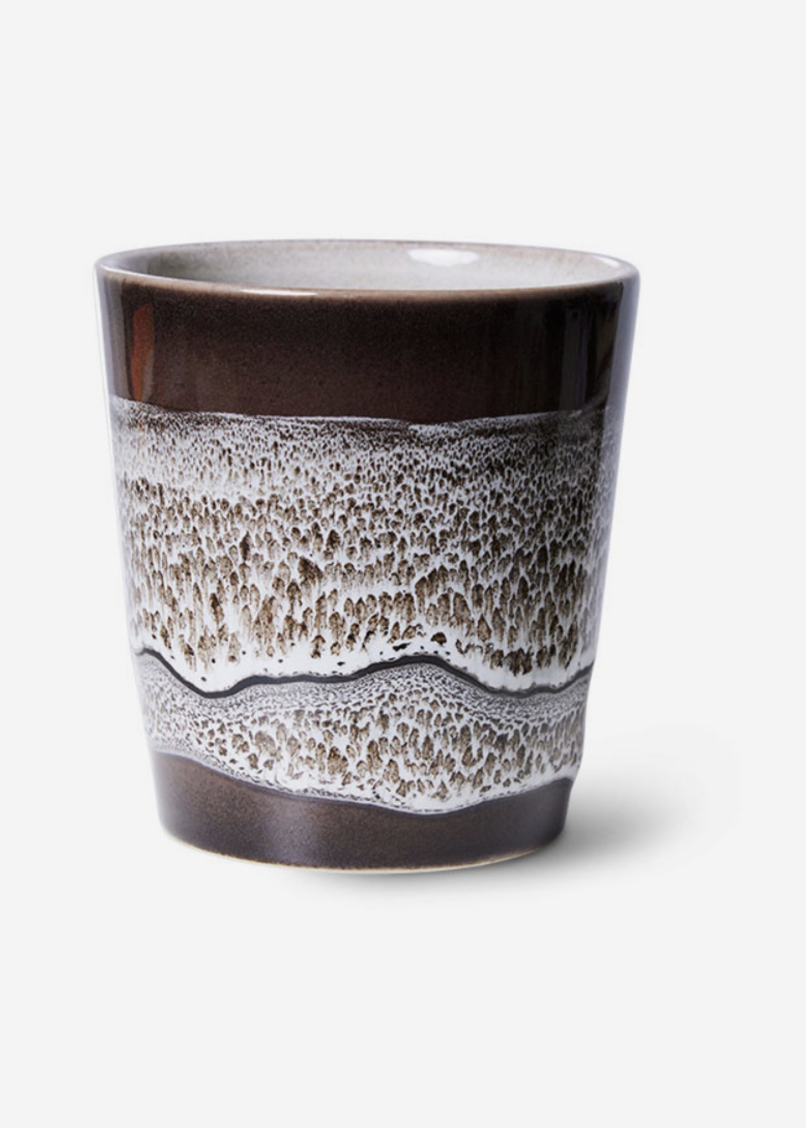 HKliving 70s ceramics coffee mug rock on