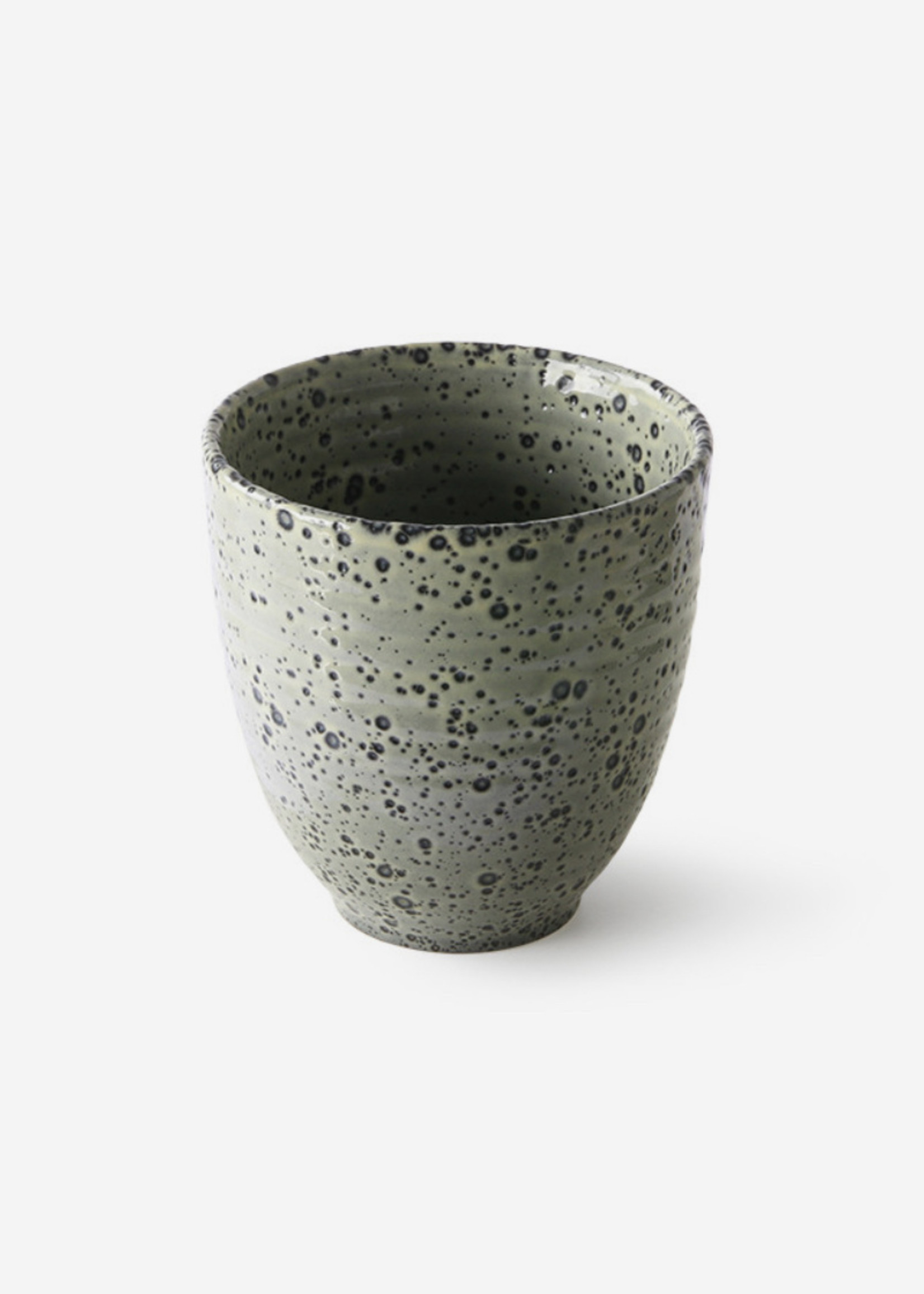 HKliving gradient ceramics: mug green  set