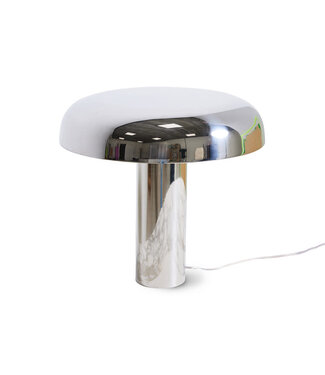 HKliving Mushroom table lamp, chrome