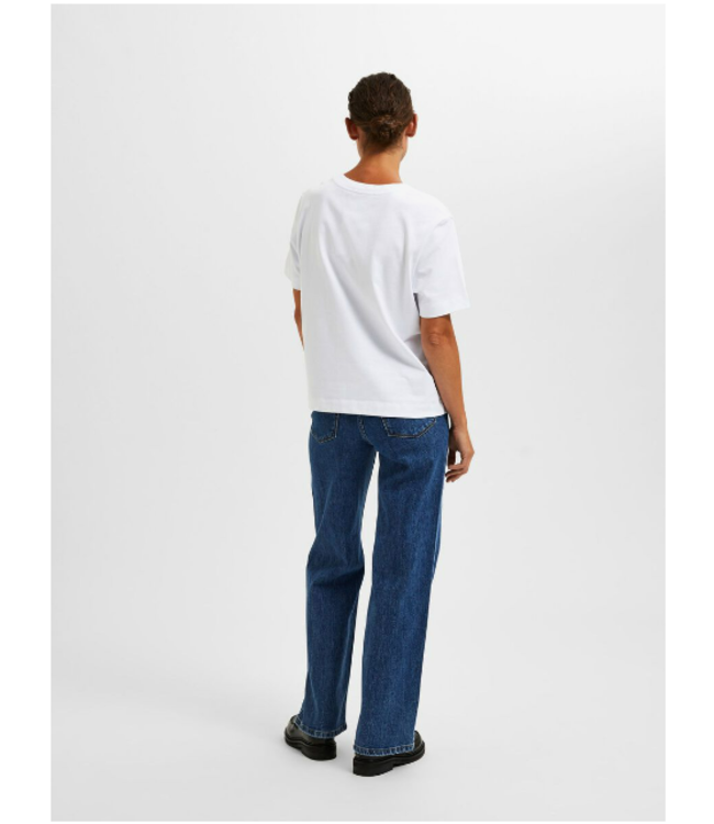 Selected Femme Essential SS Boxy Tee Noos