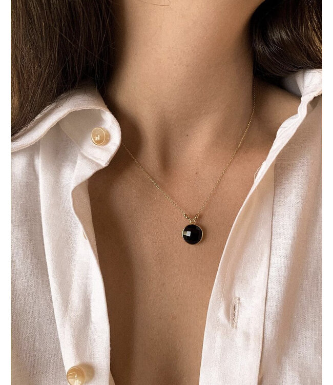 Essyello Big Dot Necklace (div. kleuren)