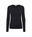 Esmé studios Penelope LS o-neck Slim T-shirt Black