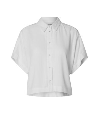 Selected Femme Viva Cropped Shirt