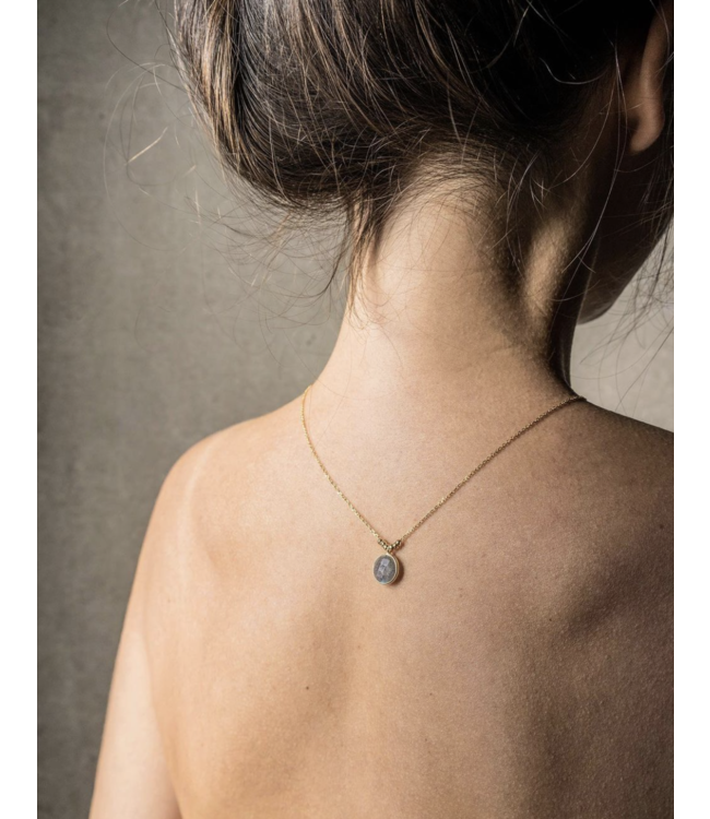 Essyello Big Dot Necklace (div. kleuren)