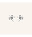 Pernille Corydon Dandelion Earsticks Silver