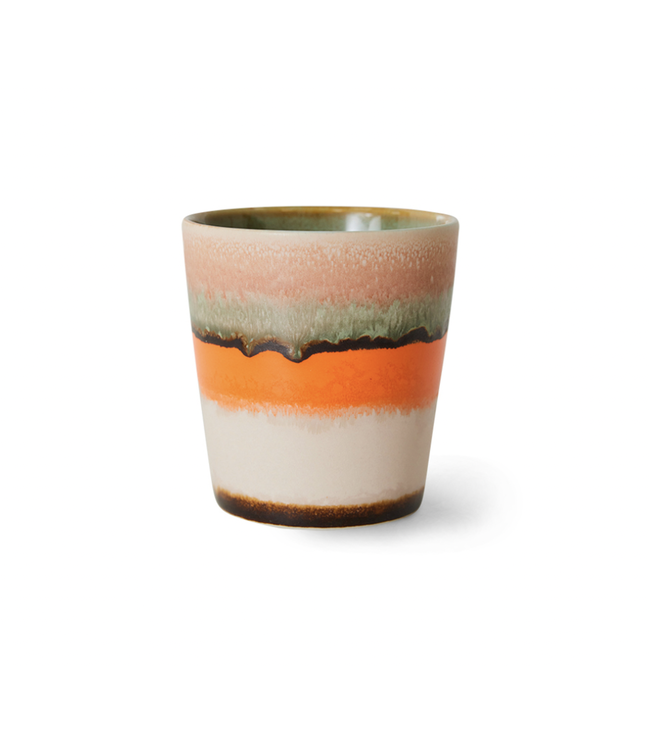 HKliving 70s ceramics coffee mug Burst