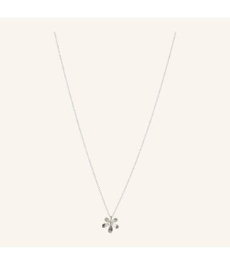 Pernille Corydon Wild Poppy Necklace - Silver