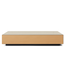HKliving Mirror Block Coffee Table Smokey Brown (80x55cm)
