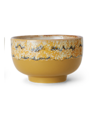 HKliving 70s ceramics: noodle bowl Sunbeam