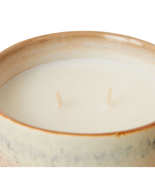 HKliving 70s ceramics: scented candle Vancouver