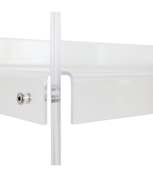 HKliving Acrylic cabinet clear, 160cm