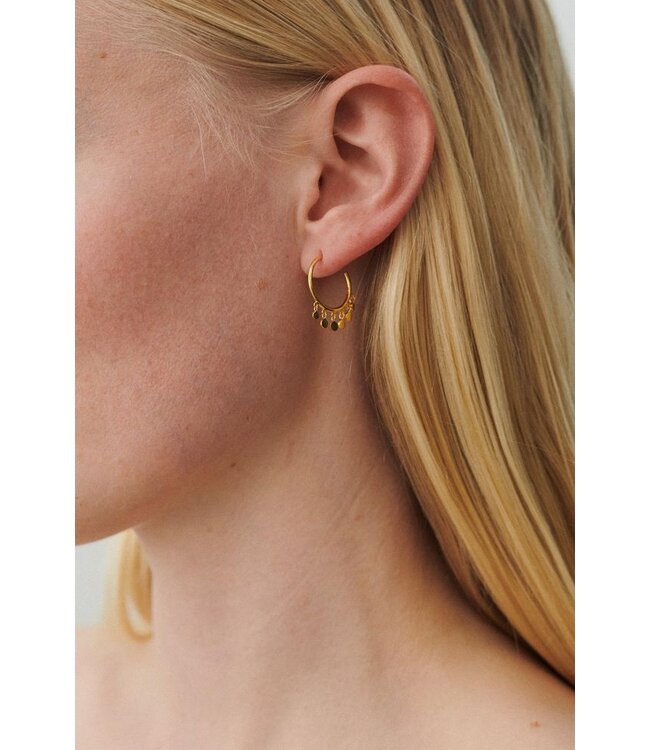 Pernille Corydon Glow Earrings - gold plated