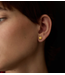 Adorn Golden Earring / KNOT small / high polish
