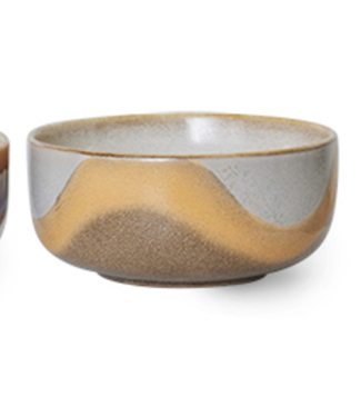 HKliving 70s ceramics:  Dessert Bowl Oasis