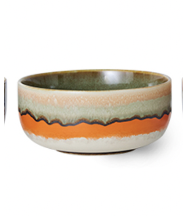 HKliving 70s ceramics: Dessert Bowl Burst