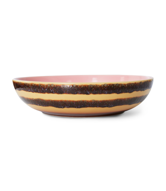 HKliving 70s ceramics: salad bowl serene