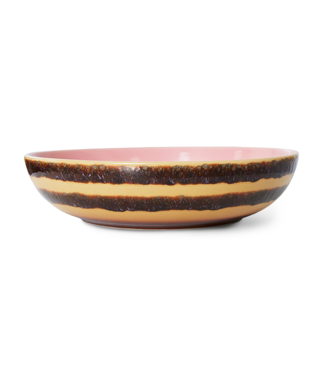 HKliving 70s ceramics: salad bowl serene