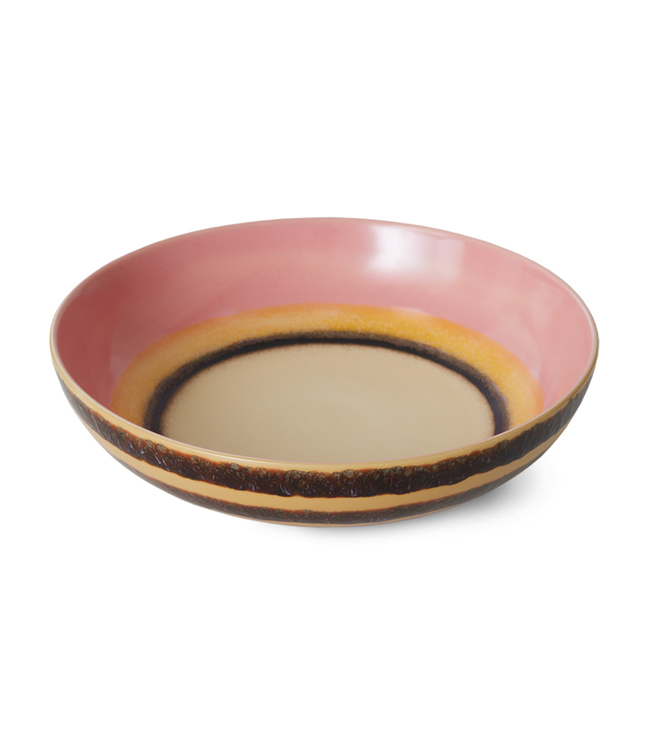 HKliving 70s ceramics: salad bowl serene