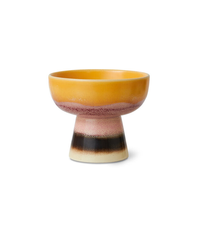 HKliving 70s ceramics: tapas bowl on base S sunshade