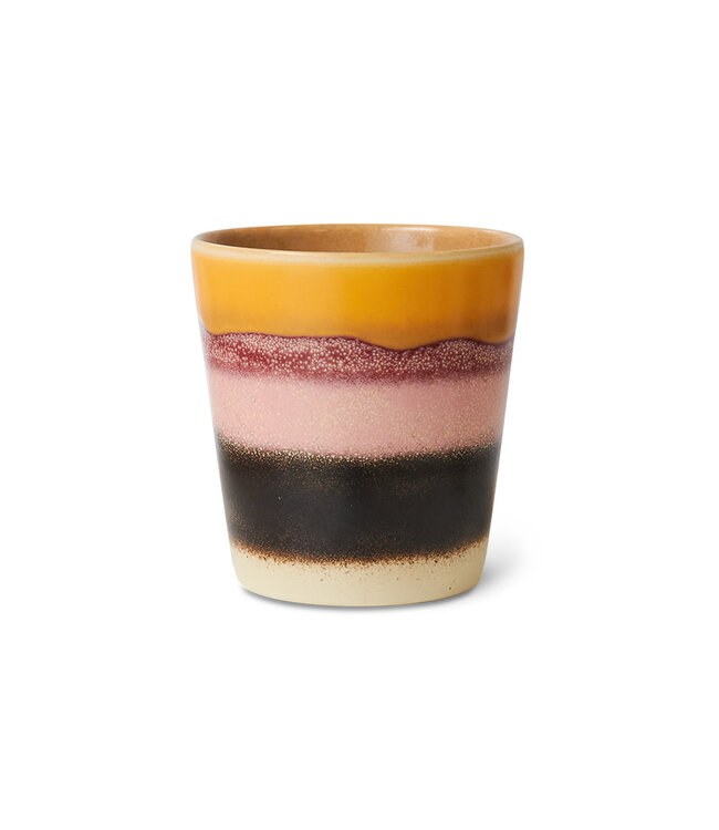 HKliving 70s ceramics: coffee mug sunset