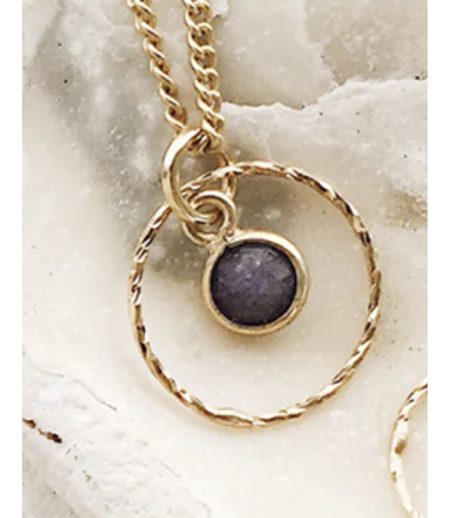 Essyello Circle + Dot Necklace (div. kleuren)