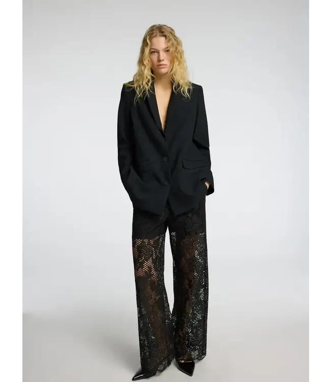 Selected Milly HW Straight Pant